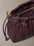 Rosu Geanta Crossbody Plisata  Femei