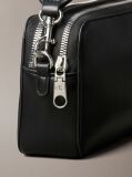 Negru Geanta Stucturata Crossbody Convertibila Cu 2 Bretele  Femei