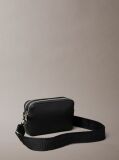 Negru Geanta Stucturata Crossbody Convertibila Cu 2 Bretele  Femei