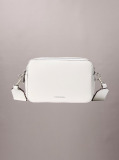 Alb Geanta Stucturata Crossbody Convertibila Cu 2 Bretele  Femei