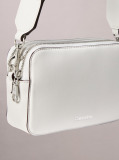 Alb Geanta Stucturata Crossbody Convertibila Cu 2 Bretele  Femei