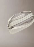 White Convertible 2-Strap Crossbody Camera Bag  Women