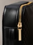 Negru Geanta Tip Camera Din Jacquard Cu Monograma Logo Integral  Femei