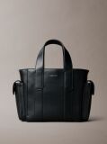 Black Small Jacquard Logo Tote Bag  Women