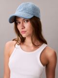 Denim Sapca Din Denim Cu Logo-Emblema Burnout  Femei