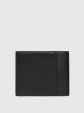Black Leather Wallet  Men