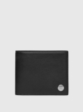 Black Leather Wallet  Men