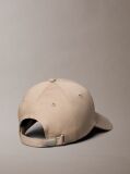 Beige Twill Logo Cap  Women