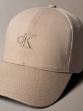Beige Twill Logo Cap  Women
