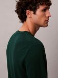 Verde Pulover Clasic Din Lana Merino  Barbati
