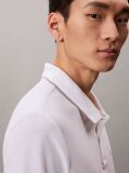 White Piqué Tipping Polo Shirt  Men