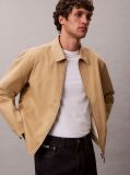 Alb Tricou Slim Din Bumbac Elastic Cu Maneca Scurta  Barbati