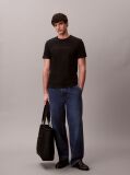 Negru Tricou Cu Logo Grafic  Barbati