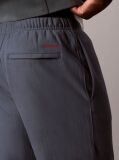 Albastru Pantaloni Jogger Lejeri Cu Logo Brodat  Barbati