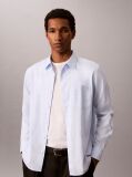 Albastru Camasa Oxford Cu Guler Button-Down  Barbati