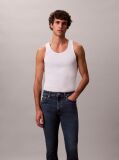 Denim Blugi Skinny Cu Efect Uzat  Barbati