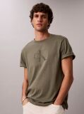 Green Monogram Logo T-Shirt  Men