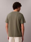 Green Monogram Logo T-Shirt  Men