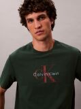 Verde Tricou Cu Logo Monograma  Barbati