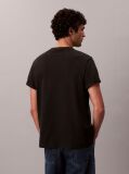 Negru Tricou Cu Logo Monograma  Barbati