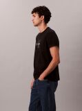 Negru Tricou Cu Logo Monograma  Barbati