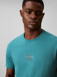 Green Monogram Logo T-shirt  Men