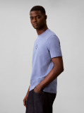 Blue Monogram Logo T-shirt  Men