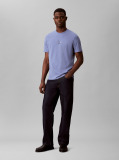 Blue Monogram Logo T-shirt  Men