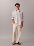 Grey Monogram Logo T-shirt  Men