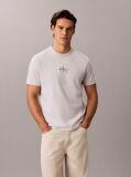 Grey Monogram Logo T-shirt  Men