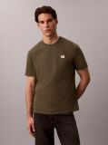 Verde Tricou Din Bumbac Cu Emblema  Barbati