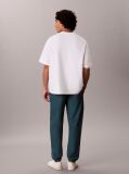 Verde Joggeri Din Premium Fleece  Barbati