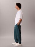 Verde Joggeri Din Premium Fleece  Barbati