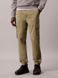 Verde Pantaloni Cargo Skinny Din Twill  Barbati