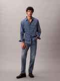 Denim Blugi Standard Cu Croiala Drepta  Barbati