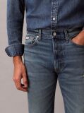 Denim Blugi Standard Cu Croiala Drepta  Barbati