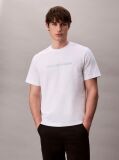 Alb Tricou Lejer Cu Grafica Logo Bold  Barbati