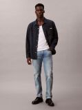 Denim Blugi Slim Cu Croiala Dreapta  Barbati