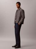 Albastru Pantaloni Chinos Cu Croiala Slim Si Nasturi  Barbati