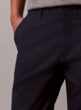 Albastru Pantaloni Chinos Cu Croiala Slim Si Nasturi  Barbati