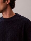 Blue Emblem Logo Towelling T-shirt  Men