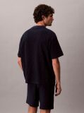 Blue Emblem Logo Towelling T-shirt  Men