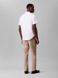 Kaki Pantaloni Chino Confortabili Din Bumbac Cu Croiala Conica  Barbati
