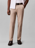 Kaki Pantaloni Chino Confortabili Din Bumbac Cu Croiala Conica  Barbati