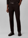 Negru Pantaloni Chino Confortabili Din Bumbac Cu Croiala Conica  Barbati