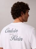 Alb Tricou Cu Logo Brodat  Barbati