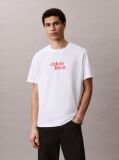 White Relaxed Logo T-shirt  Men