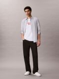 White Relaxed Logo T-shirt  Men