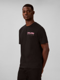 Black Relaxed Back Logo T-shirt  Men