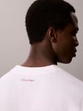 Alb Tricou Cu Logo Script  Barbati